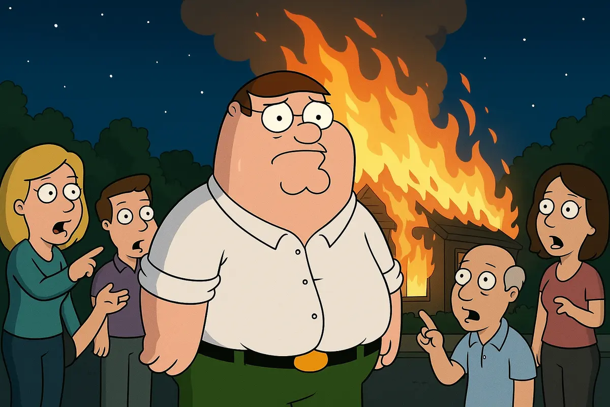 Peter looks worried as people question him