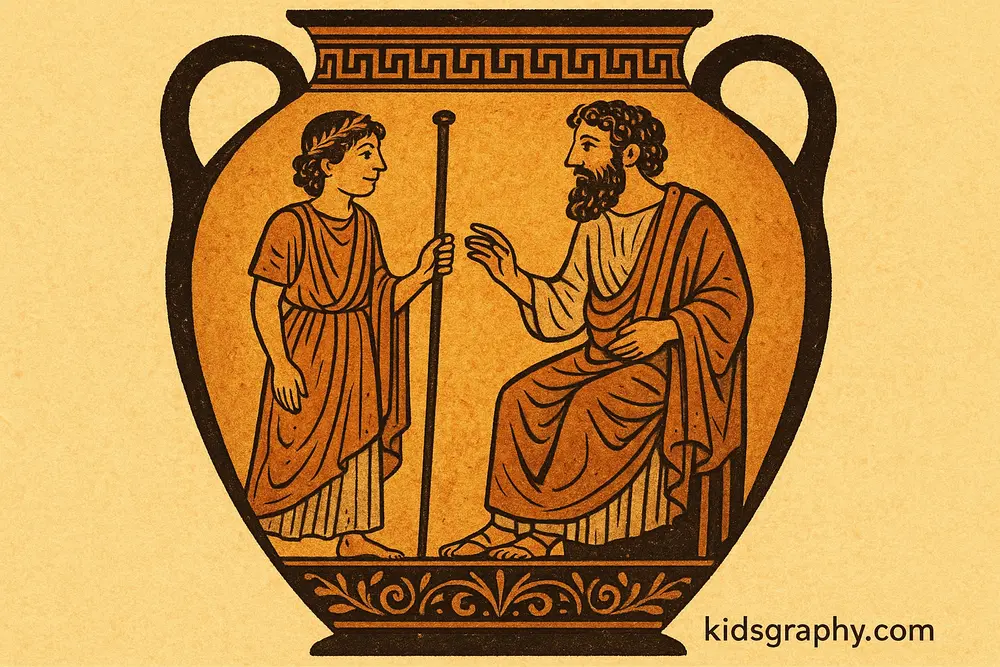 Aquarius constellation representing Ganymede in Greek mythology.